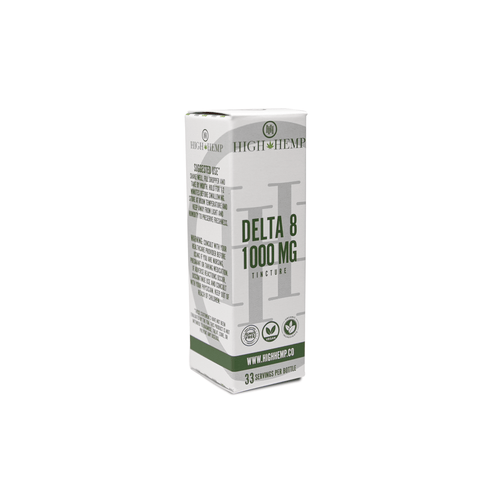 Delta 8 Tinctures - High Hemp Herbal Wraps