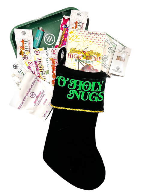 High Hemp Holiday Stocking