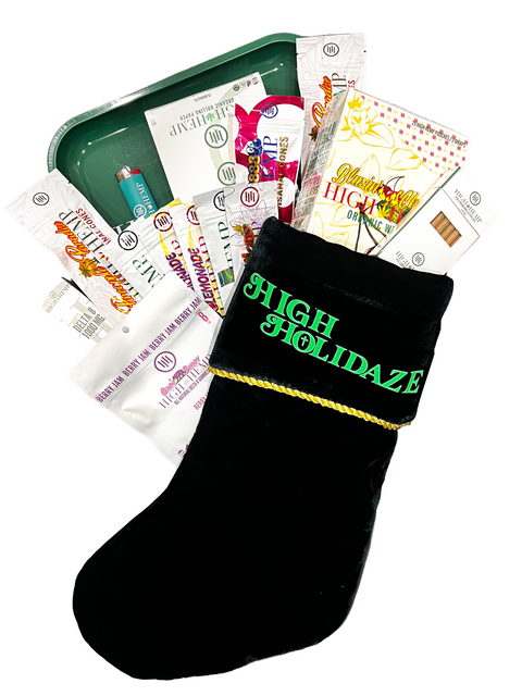 High Hemp Holiday Stocking