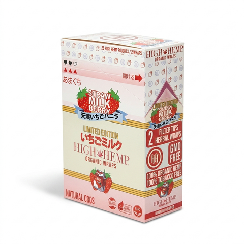 Strawmilk Berry High Hemp Wraps