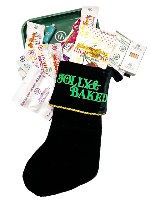 High Hemp Holiday Stocking