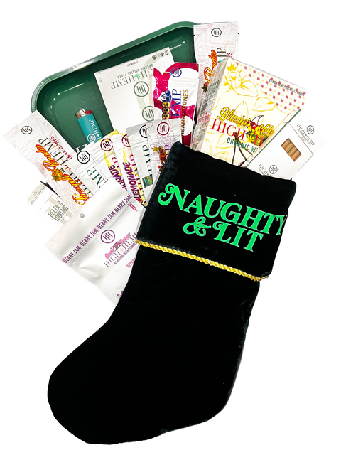 High Hemp Holiday Stocking